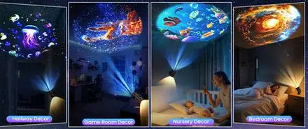 GalaxyGlow™ Star Projector Night Light – Room & Car Ambient Galaxy Lamp