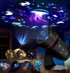 GalaxyGlow™ Star Projector Night Light – Room & Car Ambient Galaxy Lamp