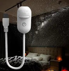 GalaxyGlow™ Star Projector Night Light – Room & Car Ambient Galaxy Lamp